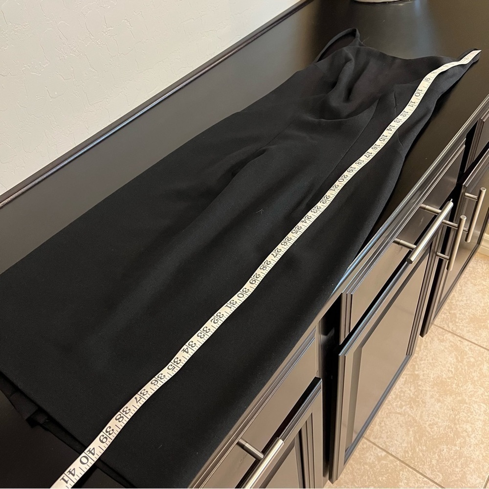 DOLCE&GABBANA 1998 VINTAGE BACKLESS MIDI TWEED DRESS, Black, size IT40/ US4 - Picture 15 of 17